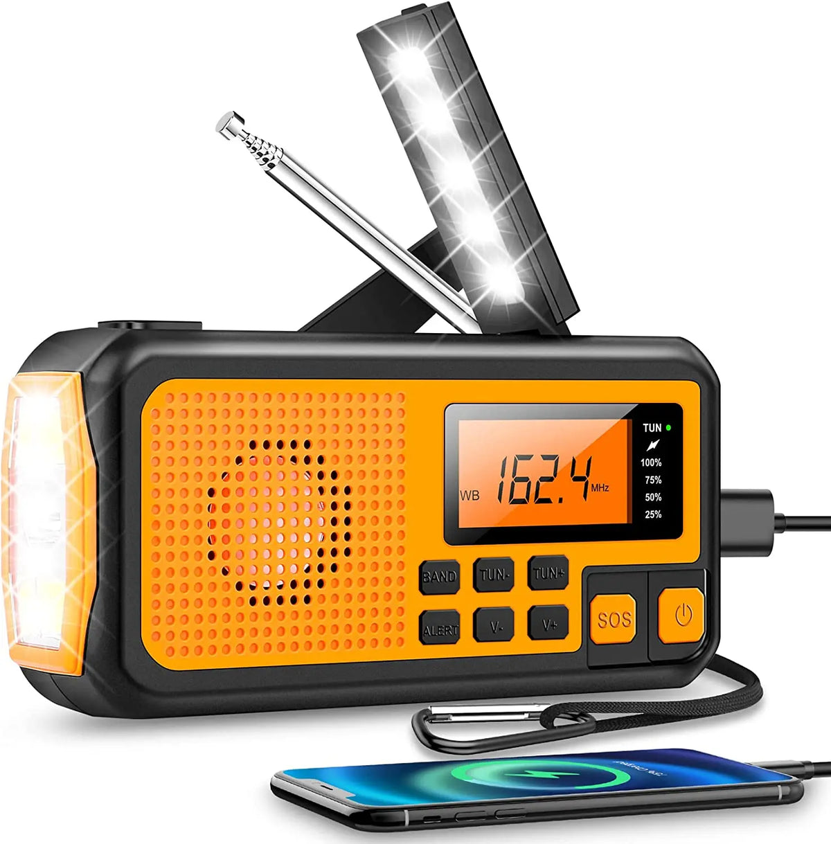 SafeSignal multifunctionele noodradio
