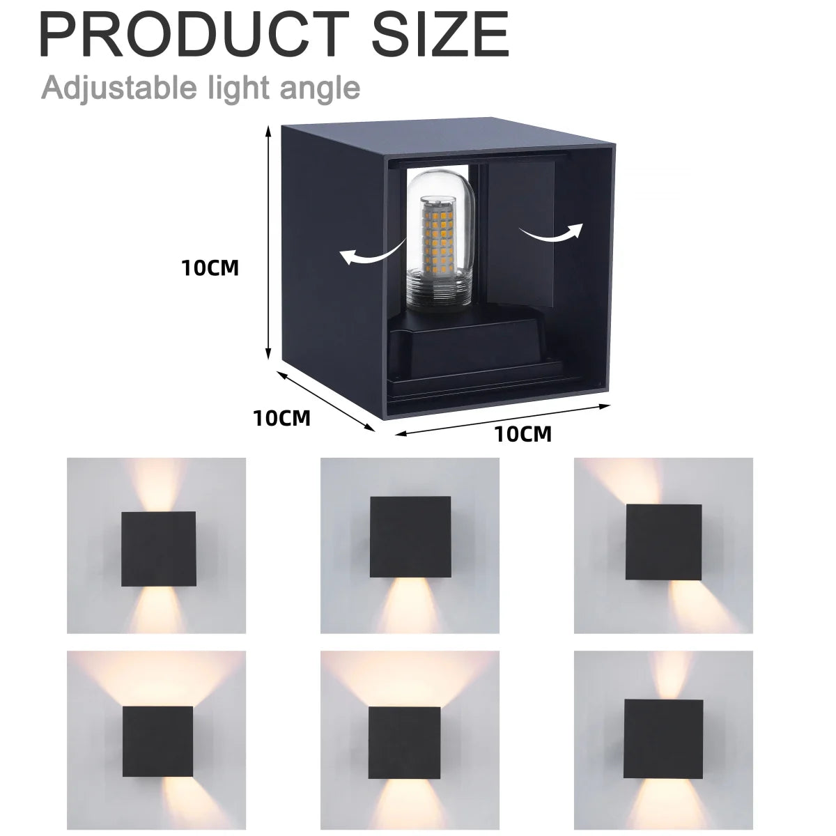 Brightbox waterdichte led-wandlamp