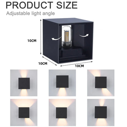 Brightbox waterdichte led-wandlamp