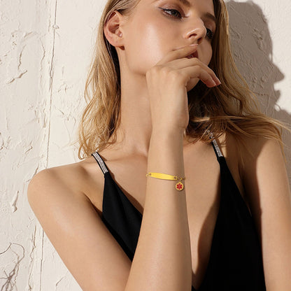 AlertBand gepersonaliseerde medische armband
