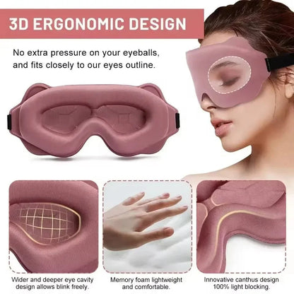 Dreamshade 6D traagschuim slaapmasker