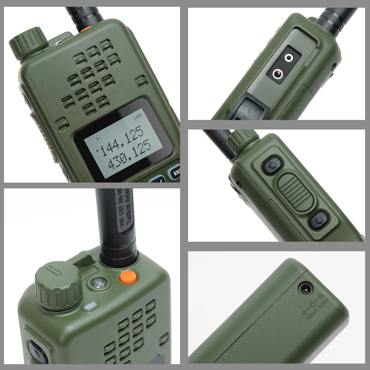 CommGuard dual-band walkie talkie