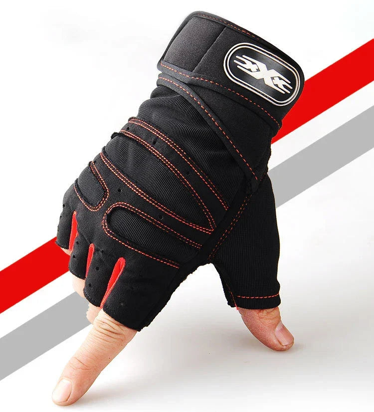 FitFlex schokbestendige fitness handschoenen