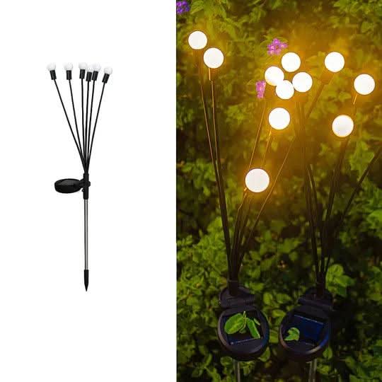 GardenLamp zonne-energie tuinverlichting met glimwormjeseffect