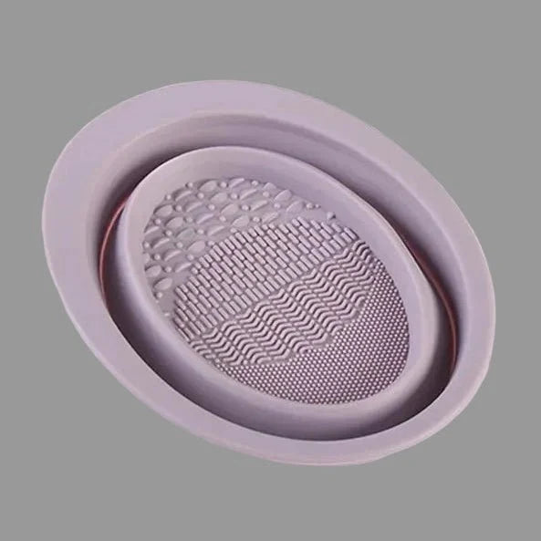 SiliClean opvouwbare siliconen make-up kwastenreiniger