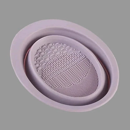 SiliClean opvouwbare siliconen make-up kwastenreiniger