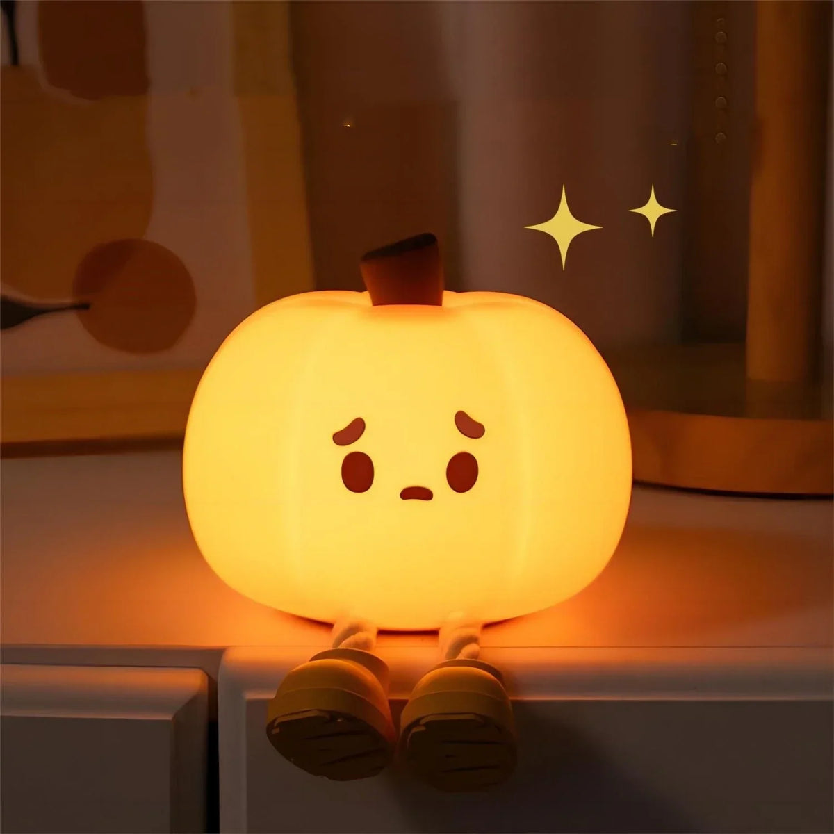 PumpkinGlow siliconen nachtlampje