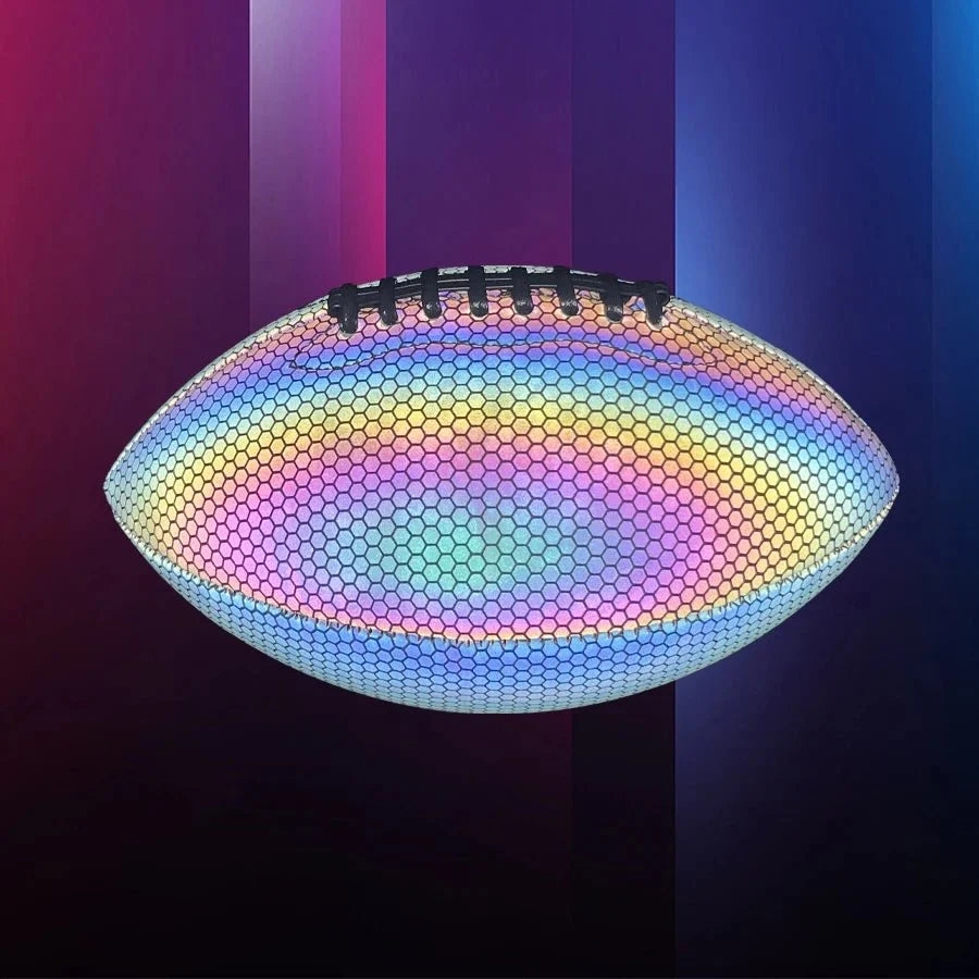 LUMIFOOT reflecterende american football maat 9