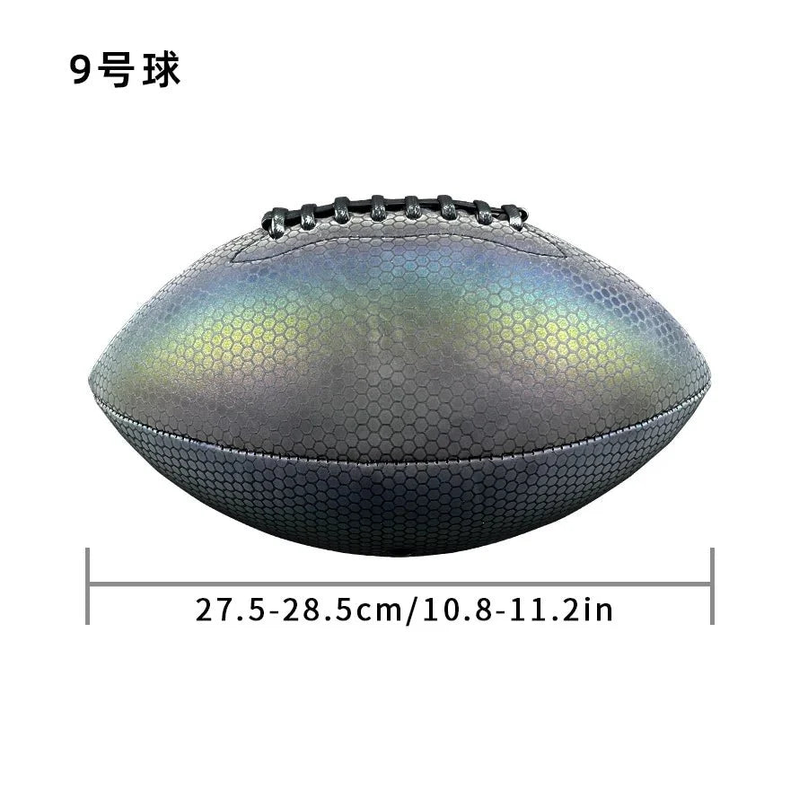 LUMIFOOT reflecterende american football maat 9