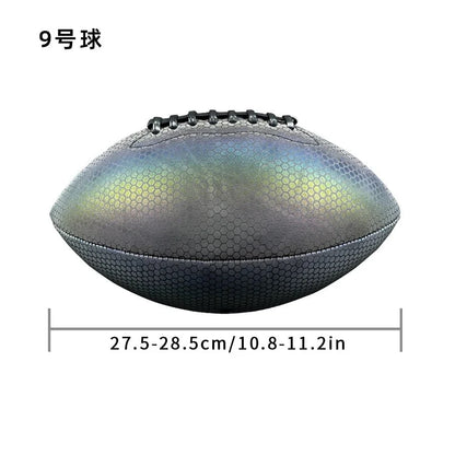 LUMIFOOT reflecterende american football maat 9