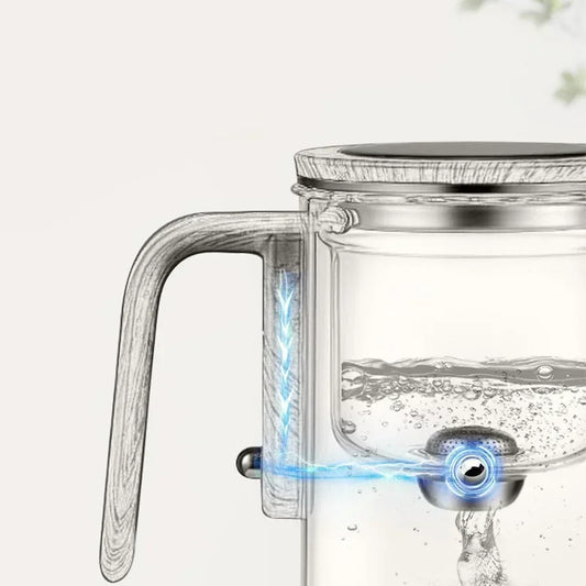 TeaSphere glazen theepot met filter