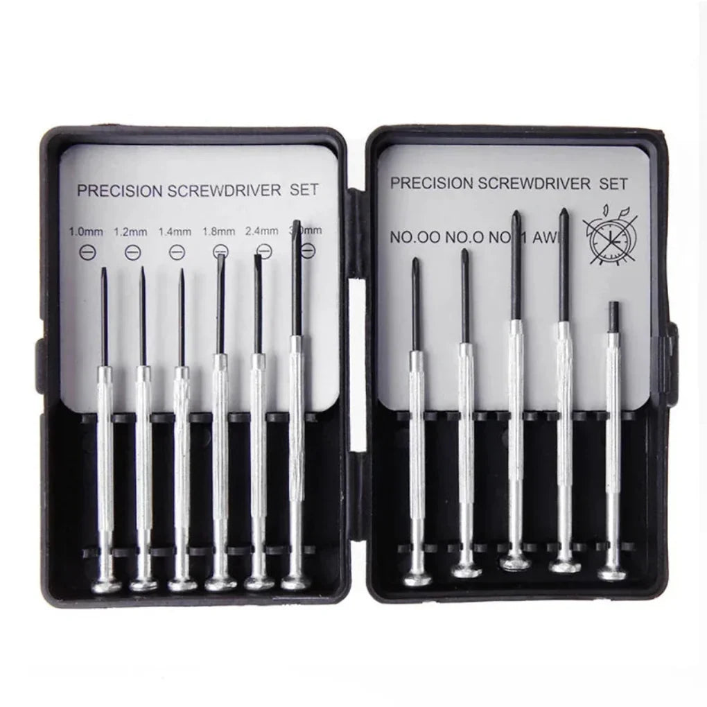 Precisieschroevendraaierset 11-delig met draagtas