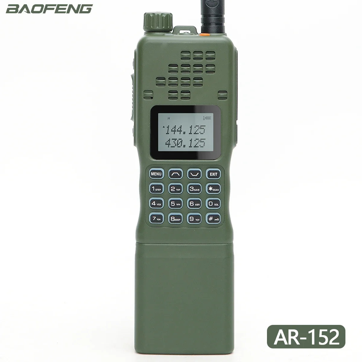 CommGuard dual-band walkie talkie