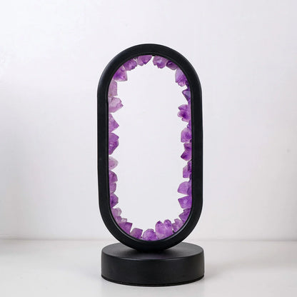 Lumio AuraStone amethist lamp