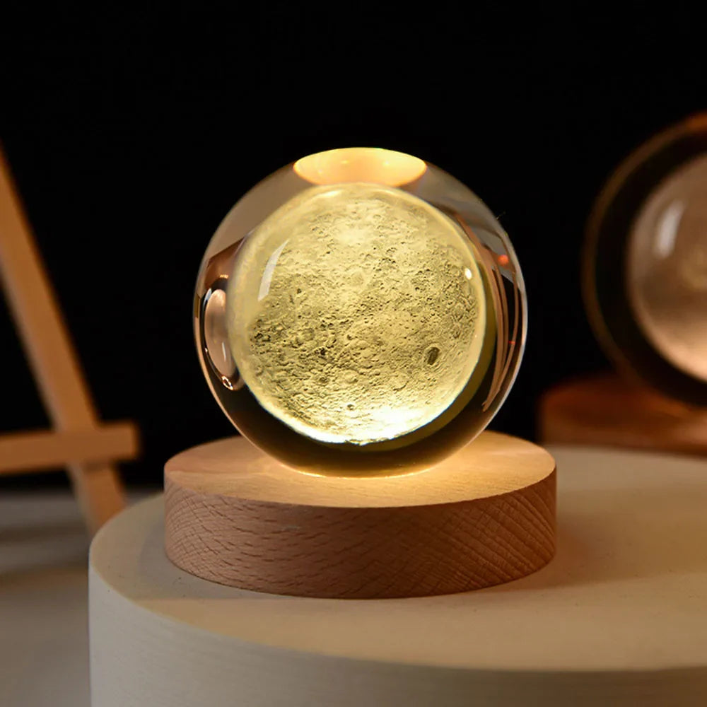 GalaxySphere 3D kristallen bol sfeerlamp