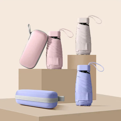 Mini compacte opvouwbare zakparaplu