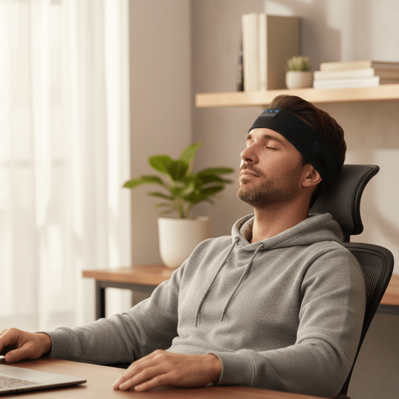 Komfort Headband Bluetooth slaapkoptelefoon