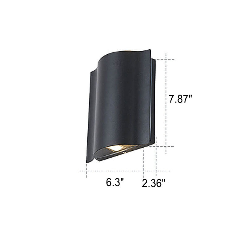 Lumio moderne minimalistische led-wandlamp
