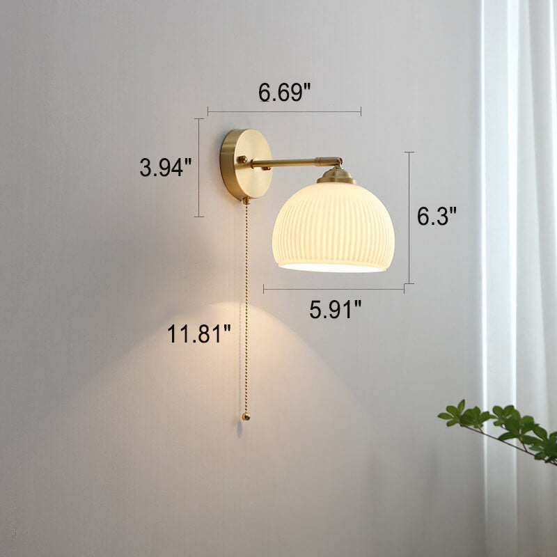 SMD Living moderne glazen wandlamp