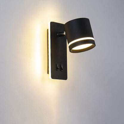 Lumio elegante ijzeren LED-wandlamp