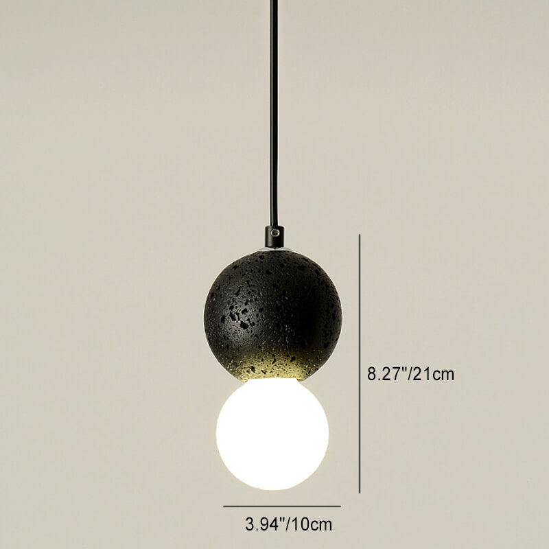 SMD Living stenen Japandi hanglamp