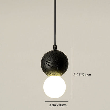 SMD Living stenen Japandi hanglamp
