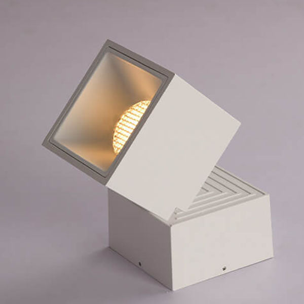 Lumio aluminium semi-flush mount plafondlamp