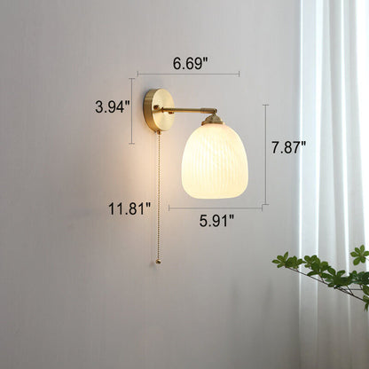 SMD Living moderne glazen wandlamp