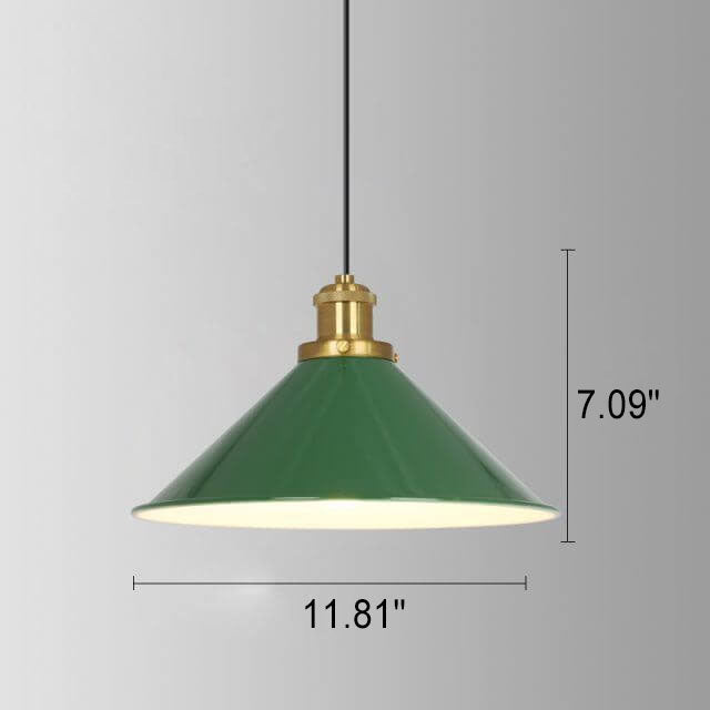 Lumio industriële groene hanglamp