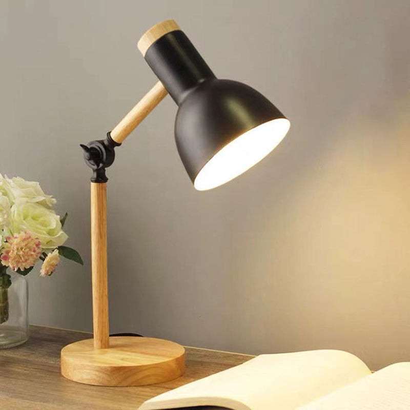 Lumio Scandinavische houten tafellamp