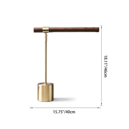 Lumio minimalistische gouden tafellamp
