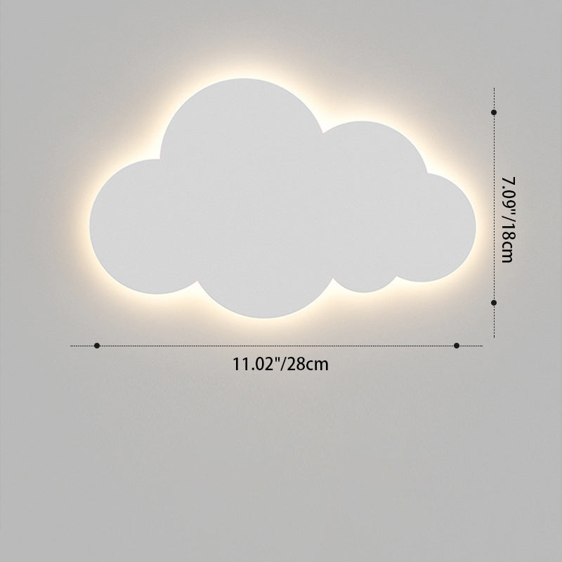 Lumio Creatieve Wolk LED-wandlamp