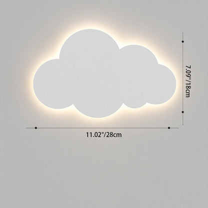 Lumio Creatieve Wolk LED-wandlamp