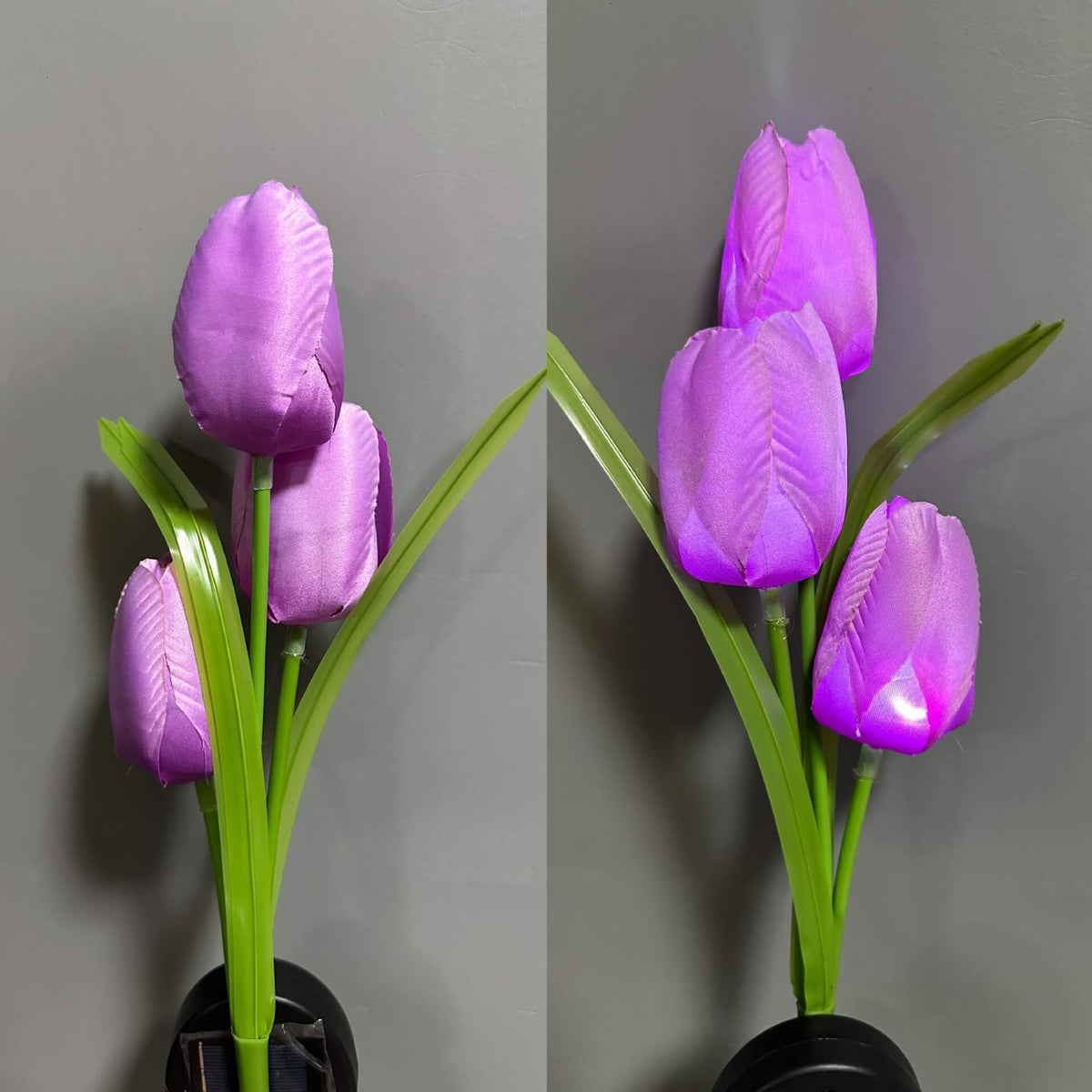 Lumio tulp solar LED tuinlamp