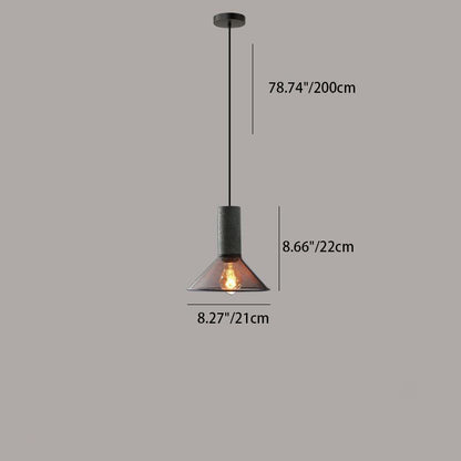 Lumio Smokey industriële pendellamp