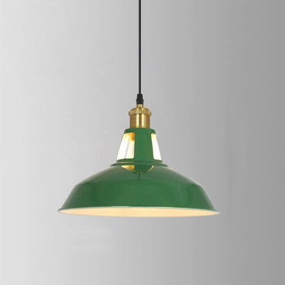Lumio industriële groene hanglamp