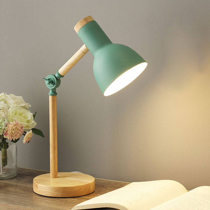 Lumio Scandinavische houten tafellamp
