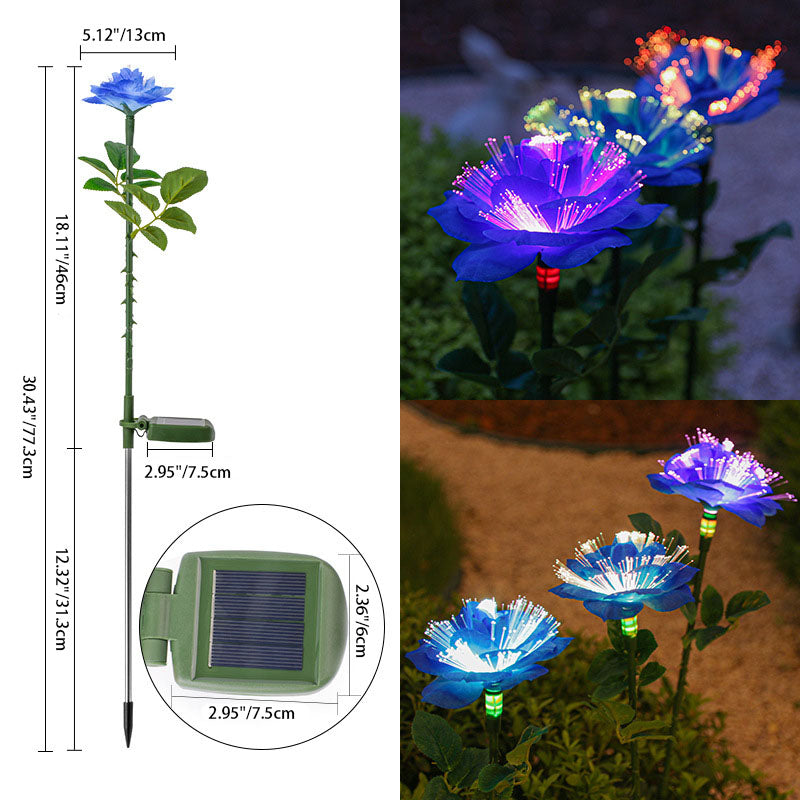 Lumio Solar LED rozen tuinlamp