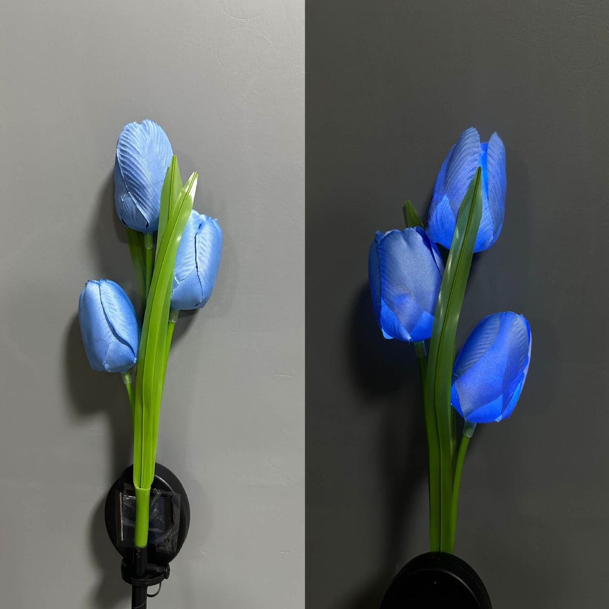 Lumio tulp solar LED tuinlamp
