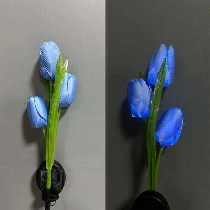 Lumio tulp solar LED tuinlamp
