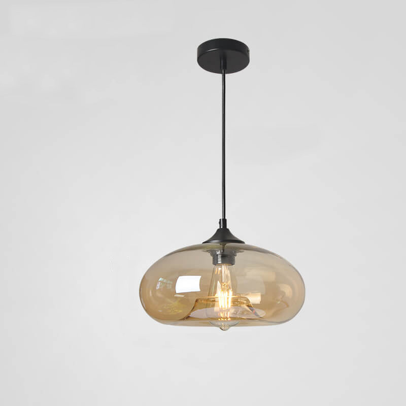 Lumio industriële glazen hanglamp