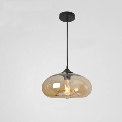 Lumio industriële glazen hanglamp