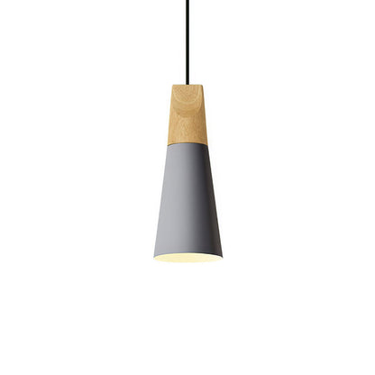 Navelle Scandinavische houten hanglamp