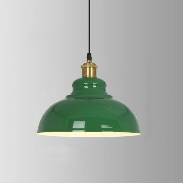 Lumio industriële groene hanglamp