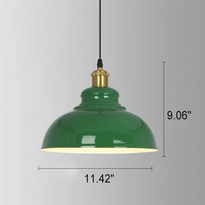 Lumio industriële groene hanglamp