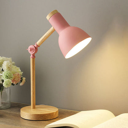 Lumio Scandinavische houten tafellamp