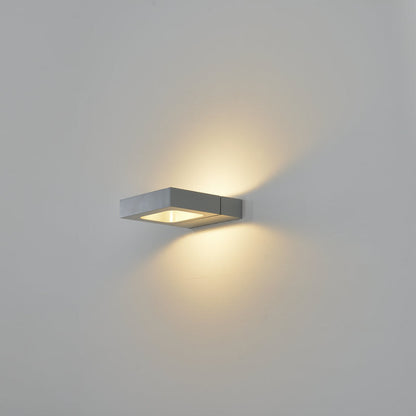 Lumio aluminium LED wandlamp
