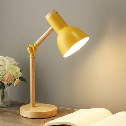 Lumio Scandinavische houten tafellamp