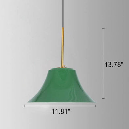 Lumio industriële groene hanglamp