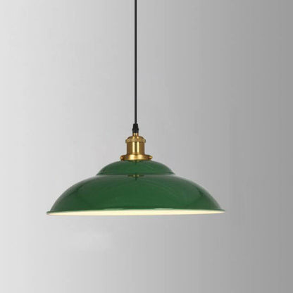 Lumio industriële groene hanglamp